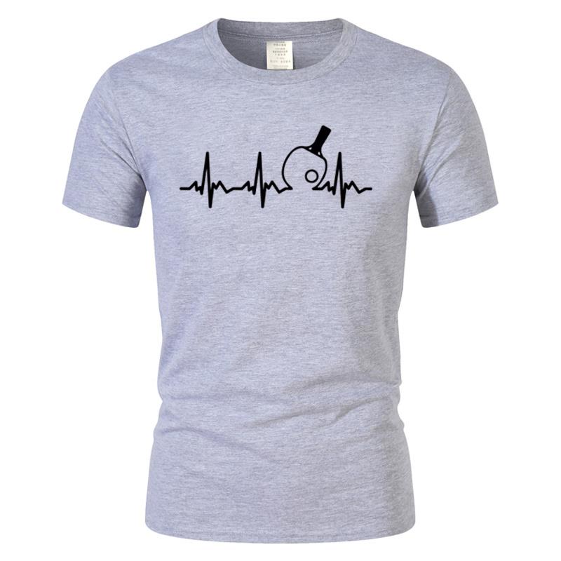 Table Tennis Basic - Summer Fashion Table Tennis Heartbeat T