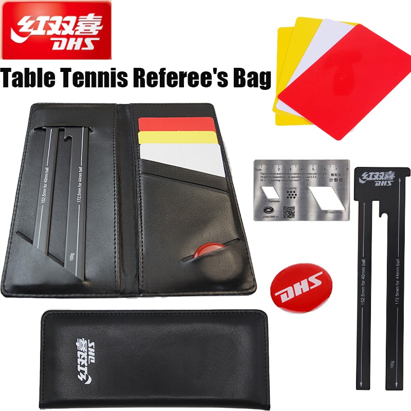 Table Tennis Yellow Card - DHS Table Tennis Competition Referee Bag