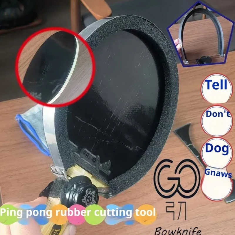 Table Tennis Rubber Manual Cut - Table Tennis Machine review and price