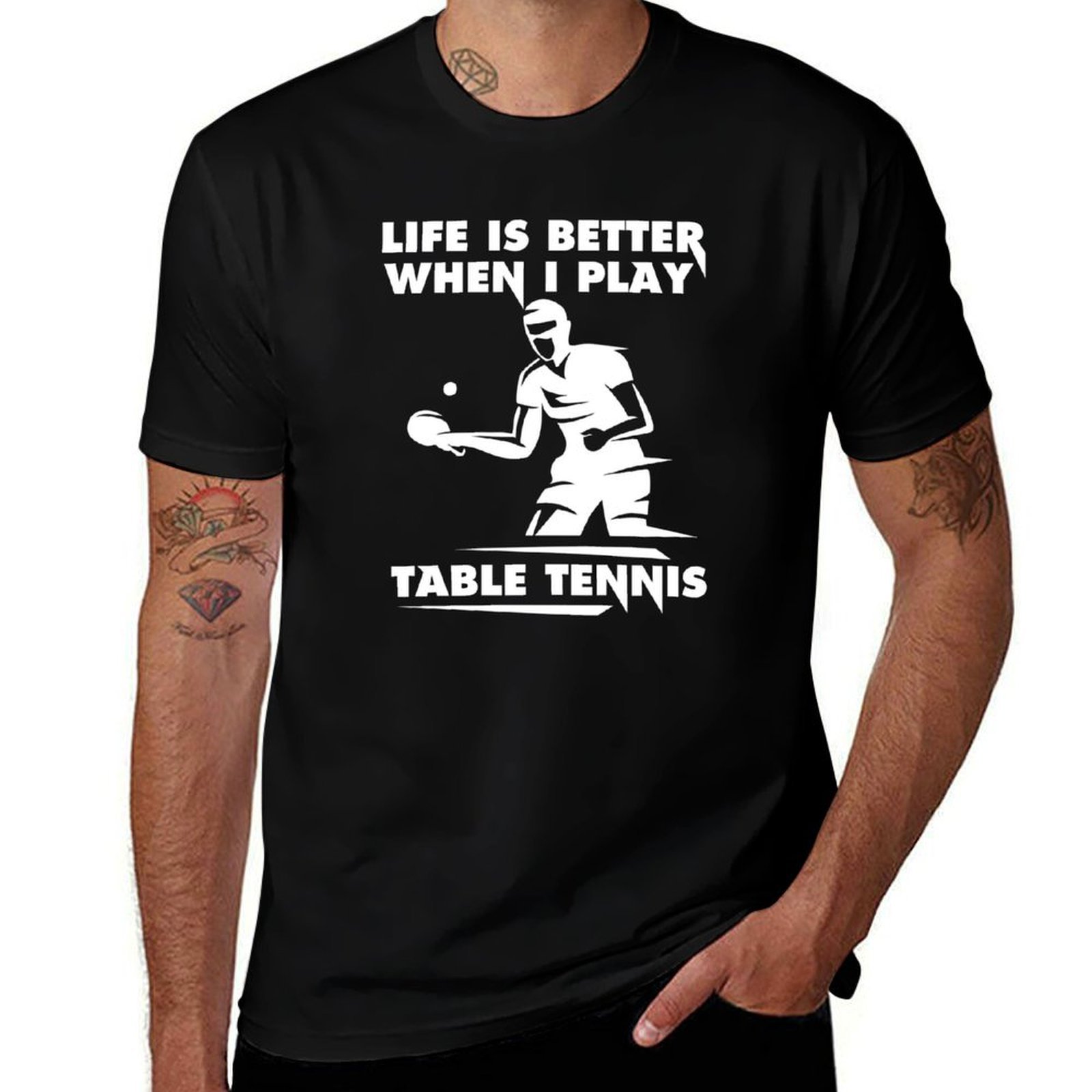 Life is better when i play tab - Table Tennis Basic review and price
