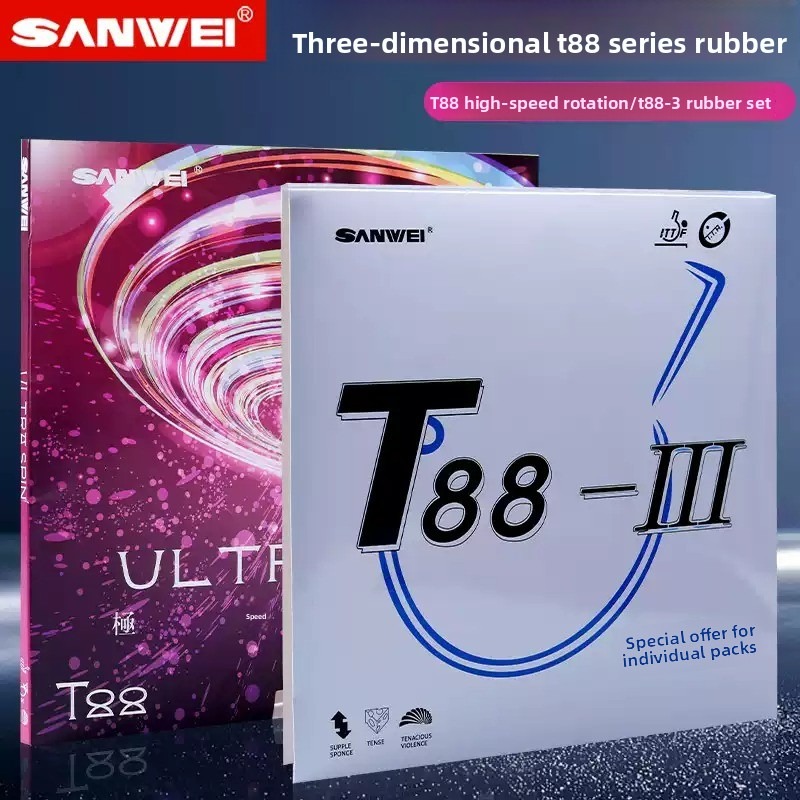 Sanwei  T88 ULTRA-Spin T88-3 T - Table Tennis Spin review and price