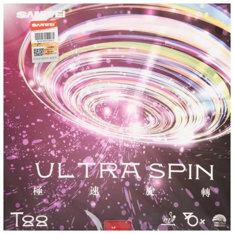 Sanwei  T88 ULTRA-Spin T88-3 T - Table Tennis Spin review and price