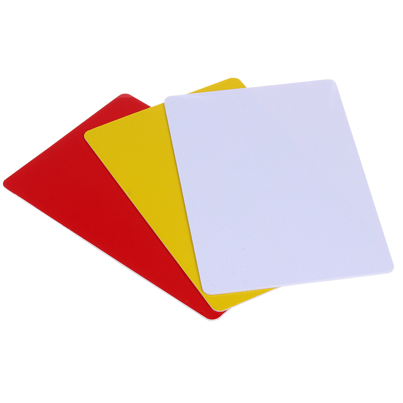 DHS standard referee card set  - Table Tennis Yellow Card review and price