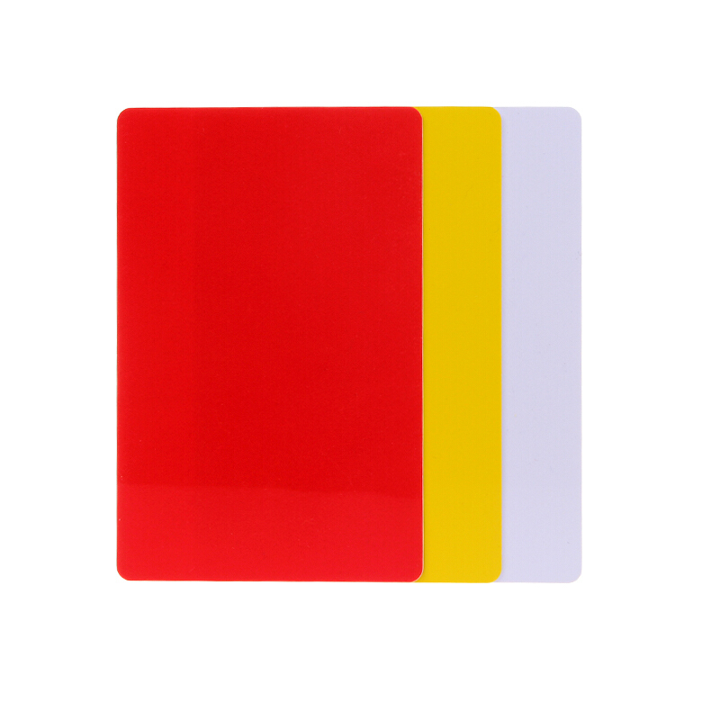 DHS standard referee card set  - Table Tennis Yellow Card review and price