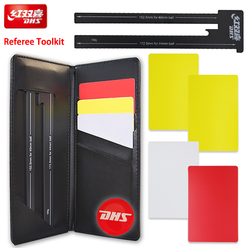 DHS Referee Kit for Table Tenn - Table Tennis Yellow Card review and price