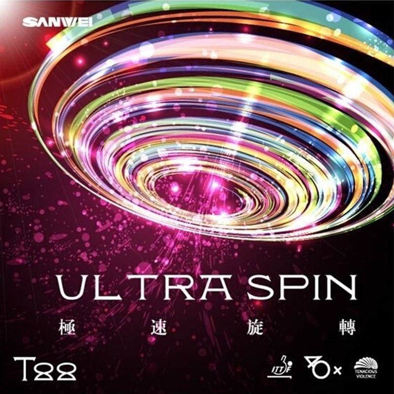 SANWEI ULTRA SPIN 40+ Pips-in  - Table Tennis Spin review and price